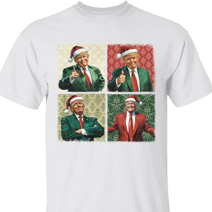 Boho Christmas Trump Sweatshirt, My President Merry Vibes Sweatshirt, Trump Supporters 2024 Ugly Sweatshirt T1680 - GOP