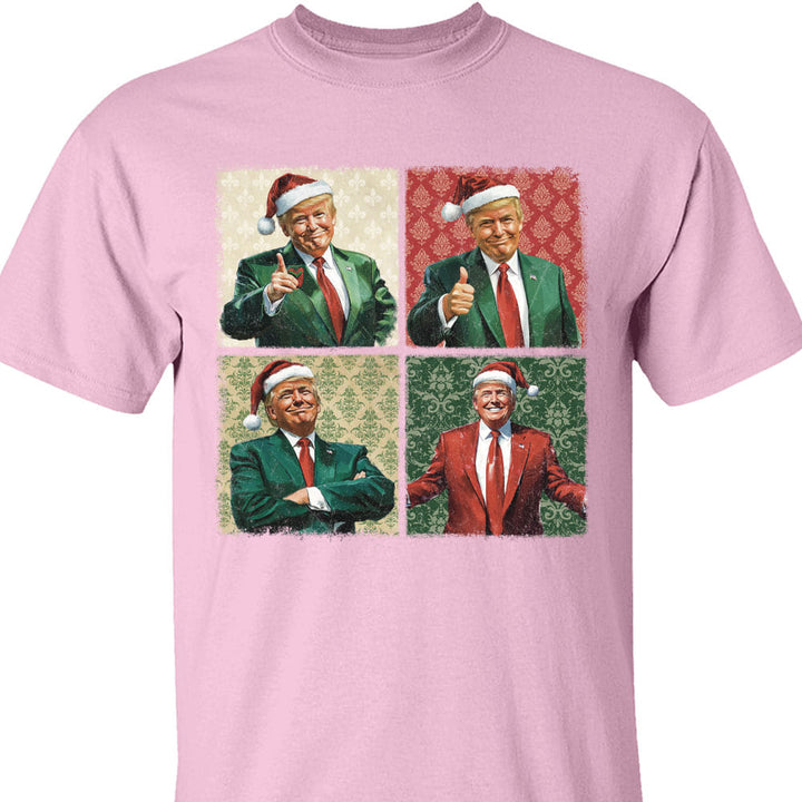 Boho Christmas Trump Sweatshirt, My President Merry Vibes Sweatshirt, Trump Supporters 2024 Ugly Sweatshirt T1680 - GOP