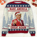 Make America Great Again, Trump 2024 Ugly Sweater, Trump Supporters Christmas All-Over-Printed Sweatshirt C1741 - GOP