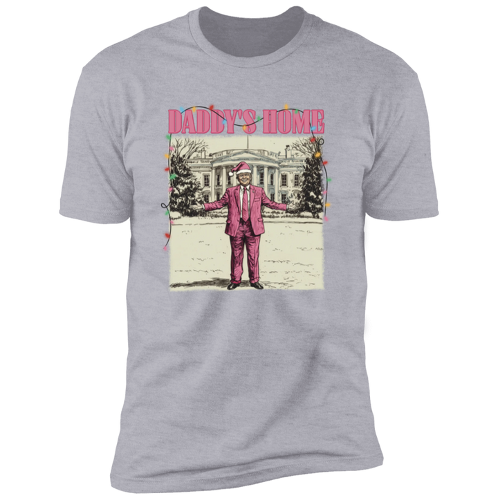 Daddy's Home White House Pink Trump Dark Shirt HA75 63744