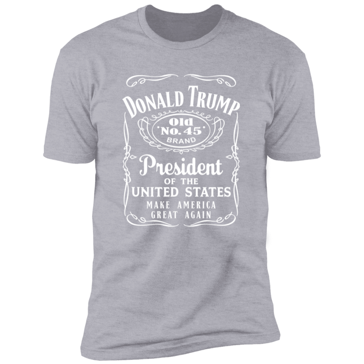 Donald Trump President Of United States Old No.45 Dark Shirt HO82 65282