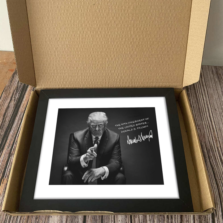 The 47th President Of The United States Donald J. Trump Picture Frame HA75 63680